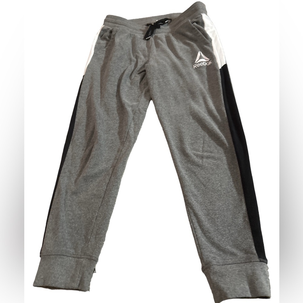 Women's Grey Reebok Joggers Size Medium